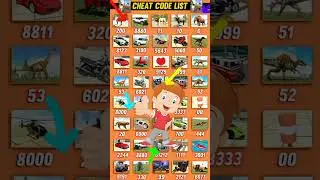 Horse + Hammer car + Lion + Buffalo + Elephant + all cheat code in indian bike driving 3D #ytshorts