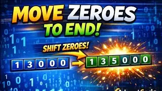 Move Zeroes to End 🔥 | LeetCode Explained