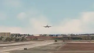 Landing at Windy Tel Aviv with ELAL'S Boeing 737-900