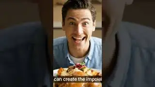 The Power of AI! So Much Food at Once! 😲 #AI#veo3 #ganart