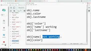 Lesson 20 2021 08 04 javascript objects 1