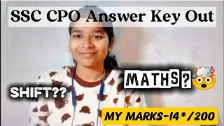 ||Ssc CPO Answer key out||🤨 #ssccpo #cpo#ssccpo2025 
