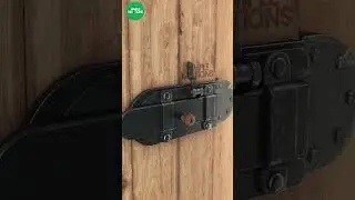 Vintage latch for wooden gates #latch #lock #gates
