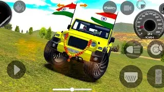 Modified Mahindra🚘 Thar Car Games: Indian Cars (Gadi Wala Game) 🎮Car Game Android Gameplay 2025-29