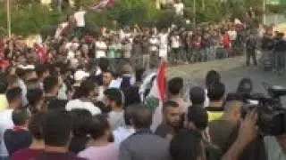 Standoff between police, protesters in Baabda