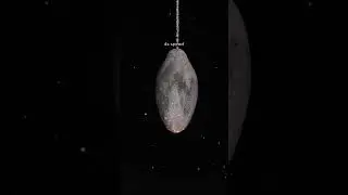 What If the Moon Were Placed Above Io? 🌝😱 #spacesim