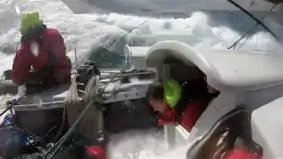 VO60 OSPA (exSEB) in up to 40 knots - Legends Race 2018