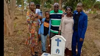 Visiting my brother at Langata Cemetery 😥