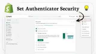 Как включить двухфакторную аутентификацию в Shopify