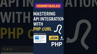 Mastering API Integration with PHP cURL in 60 seconds in hindi | coding With kailash