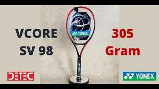 Yonex VCORE SV 98 305 Gram - Gloss red - Racket Tennis - Detec ID