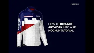 How to replace artwork into a 2D mockup tutorial
