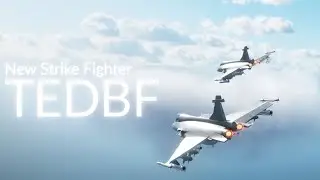 New Battlepass Strike Fighter - TEDBF - Long Range Attacker - Modern Warships