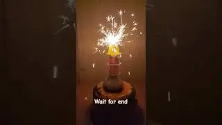 wait for end...!!! experiment firework..!! #experiment #fireworks #shorts #satisfying #viral #fypシ