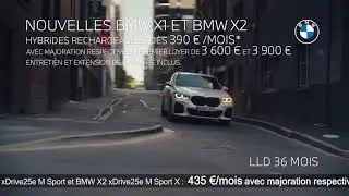 Les Nouvelles BMW X1 et X2 Hybride Rechargeable.