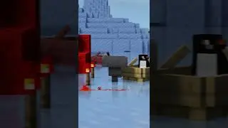 Лос пингвинос  #майнкрафт #fun #minecraft #lucky #luck #mod