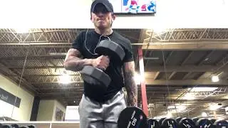 Dumbbell Hammer Curl (Pinwheel Curl)