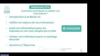Notre application BDESE &eacute;volue: D&eacute;couvrez notre 4&egrave;me webinaire, contribuer & valider vos indicateurs