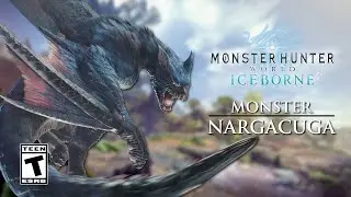 hunting NARGACUGA MONSTER HUNTER WORLD ICEBORNE free play walkthrough