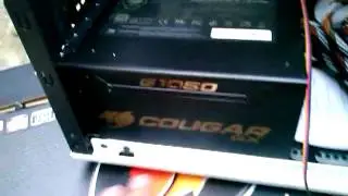UNBOXING COUGAR SOLUTION White case + GX 1050 + VORTEX HDB 120mm Fan.