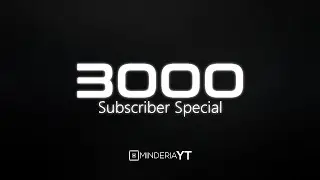 3000 Subscriber Special