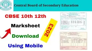 cbse 10th marksheet download | cbse 12th marksheet download | Tricky world