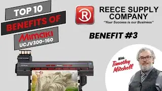 #3 of Top 10 Reasons to Love the Mimaki UCJV300-160 | Expert Insights from Reece Supply & Mimaki USA