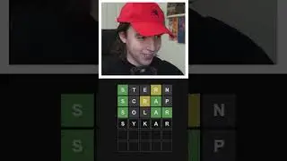 Моя первая неудача в игре Wordle! Задание по игре в слова.