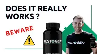 TESTOGEN REVIEW ❌ BEWARE ❌ DOES TESTOGEN REALLY WORK?