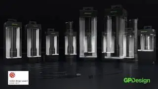 GP Design Beam - PR57 Sirius flashlight