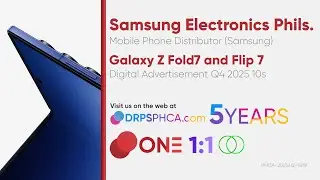 Samsung Galaxy Z Fold7 and Flip7 Digital Ad Q4 2025 10s (Philippines) [1:1/ST]