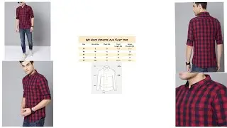 Dennis Lingo Men's Checkered Slim Fit Casual Shirt