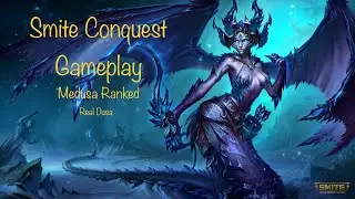 SMITE Conquest Ranked- What 1000+ hours of Medusa looks like! 35k+ damage