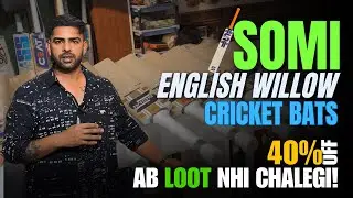 Somi English Willow Cricket Bats Review | Cheapest Cricket Bats & Equipment Worldwide