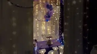 happy birthday decoration. Blue Star decoration #lucknow #training #wedding #bluesmusic