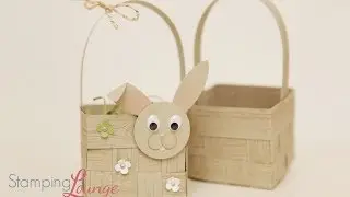 Geflochtener Osterkorb mit Stampin' Up! *Video enthält Werbung*