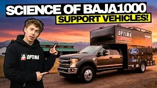 The SCIENCE behind BAJA 1000 support vehicles!