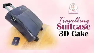 Suitcase | Bag | Cake | 3D Cake | Tutorial | Nidhi Creative Kitchen
