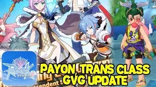 RAGNAROK REBIRTH | PAYON , 2ND TRANS CLASS AND GVG  UPDATE #ragnarok  #ragnarokrebirth