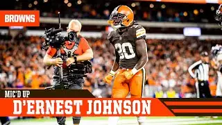 D'Ernest Johnson Mic'd Up vs. Broncos: Extended Cut | Cleveland Browns