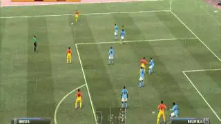 Fifa 13 |PS3| Online Play Barcelona vs Manchester City (Spanish play by play)
