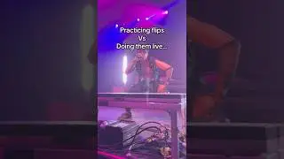 THIS is the CRAZIEST live show trick&hellip; practice vs reality&hellip; 😳🔥 #livemusic #rockmusic #rockband #tx2