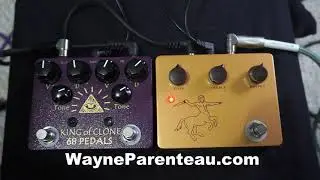 68 Pedals King Of Clone Tone VS Chinese Klon Clone Centaur & Fender Twin