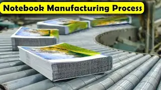 નોટબુક કેવી રીતે બને છે  | Notebook Manufacturing Process | #notebook #study #students