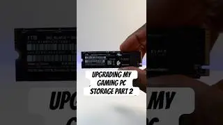 [AD] Upgrading My Gaming PC Storage Pt 2 #gaming #pcgaming #pcgamer #gamer
