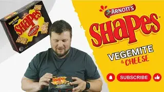 Greg Snacks: Arnott's Shapes Vegemite & Cheese Crackers