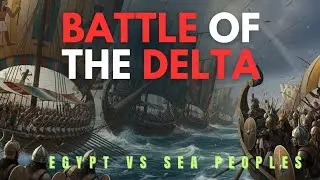 Battle of the Delta | The Naval Clash That Saved Egypt (1175 BC) #BattleOfTheDelta #RamessesIII 