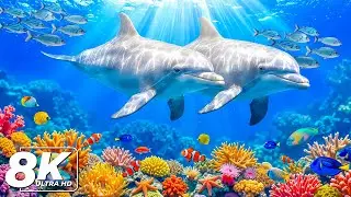 Eternal Ocean 8K ULTRA HD – Tranquil Sea Waves & Dreamy Music for Stress Relief