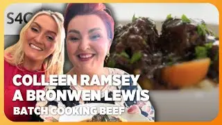Cig Eidion Colleen Ramsey a Bronwen Lewis | Batch Cooking Beef 🥩 | 3in1 Recipes | Bywyd a Bwyd | S4C