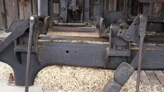 Holzwolle-Hobelmaschine Baujahr vor 1900